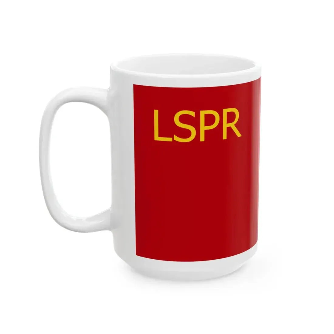 Flag of the Latvian Socialist Soviet Republic 1919-1920 (Latvia) White Coffee Mug - Go Mug Yourself