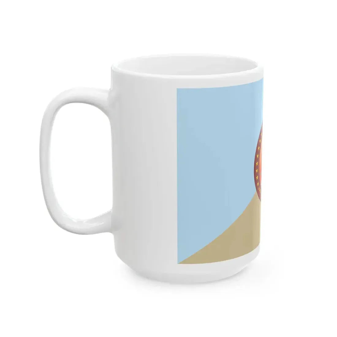Flag of the Libyan Air Defense Forces (Libya) White Coffee Mug - Go Mug Yourself