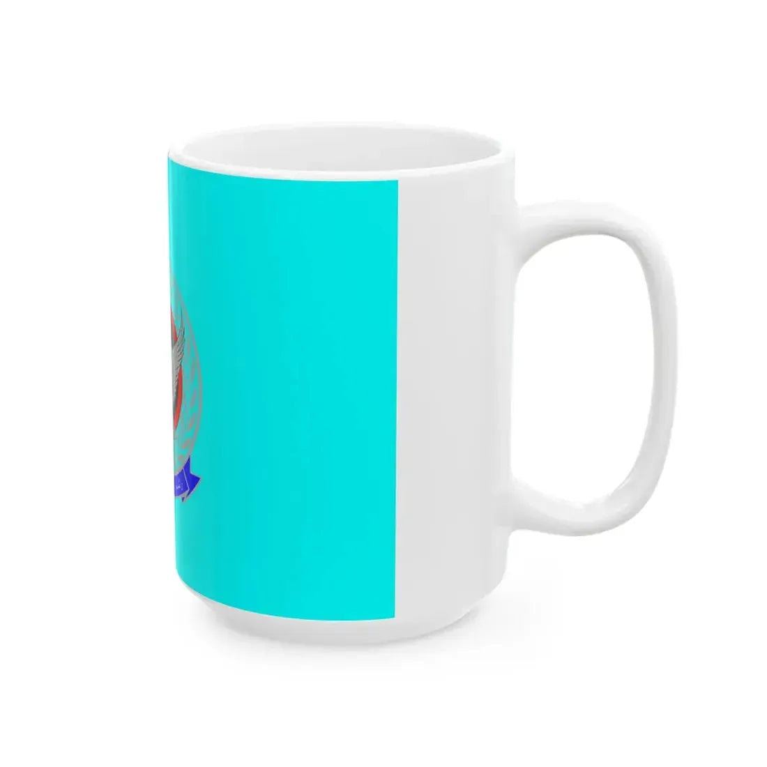 Flag of the Libyan Air Force (Libya) White Coffee Mug - Go Mug Yourself