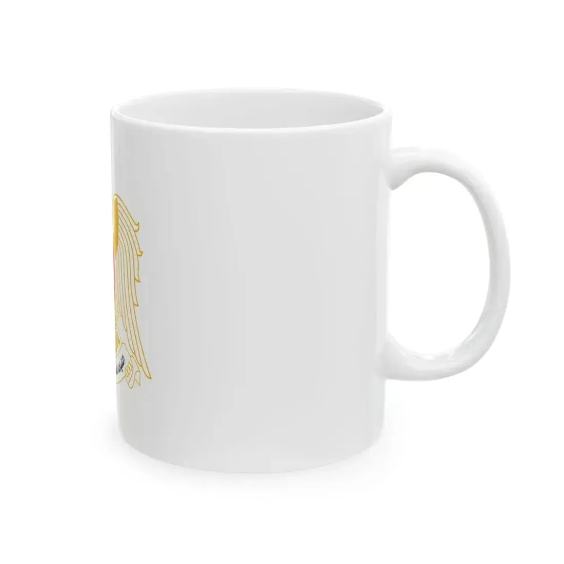 Flag of The Libyan National Army Variant (Libya) White Coffee Mug - Go Mug Yourself