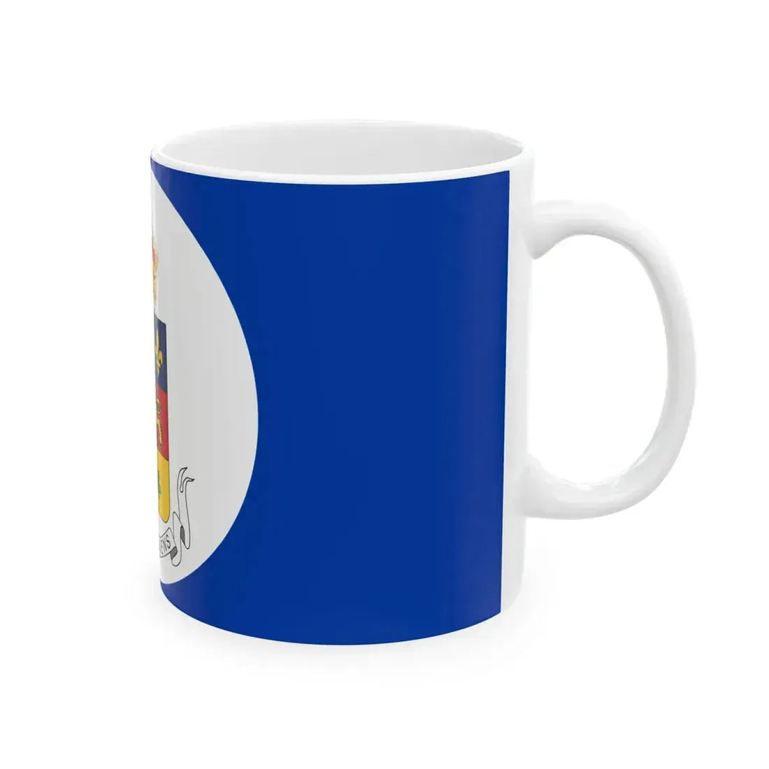 Flag of the Lieutenant-Governor of Quebec (Canada) White Coffee Mug - Go Mug Yourself