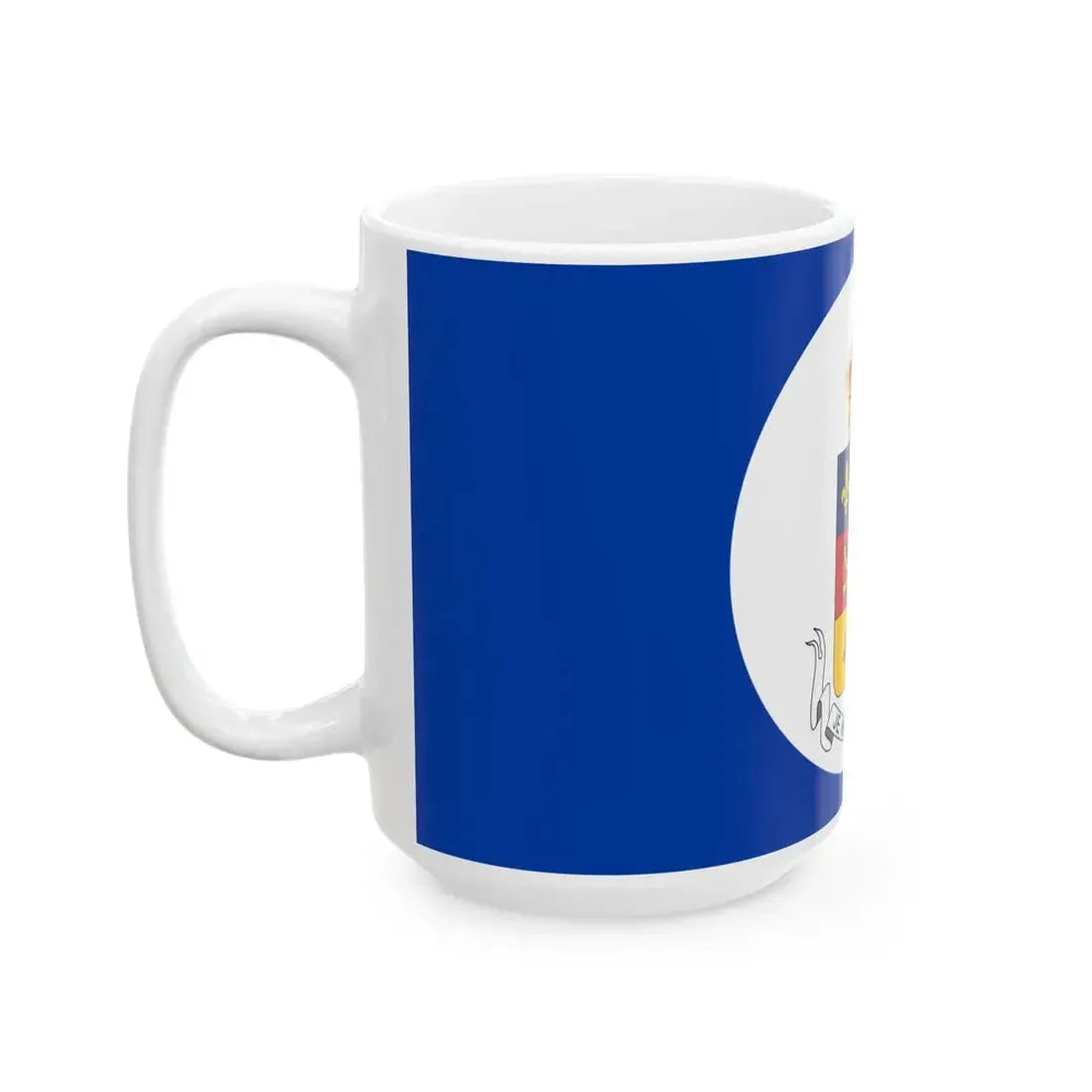 Flag of the Lieutenant-Governor of Quebec (Canada) White Coffee Mug - Go Mug Yourself