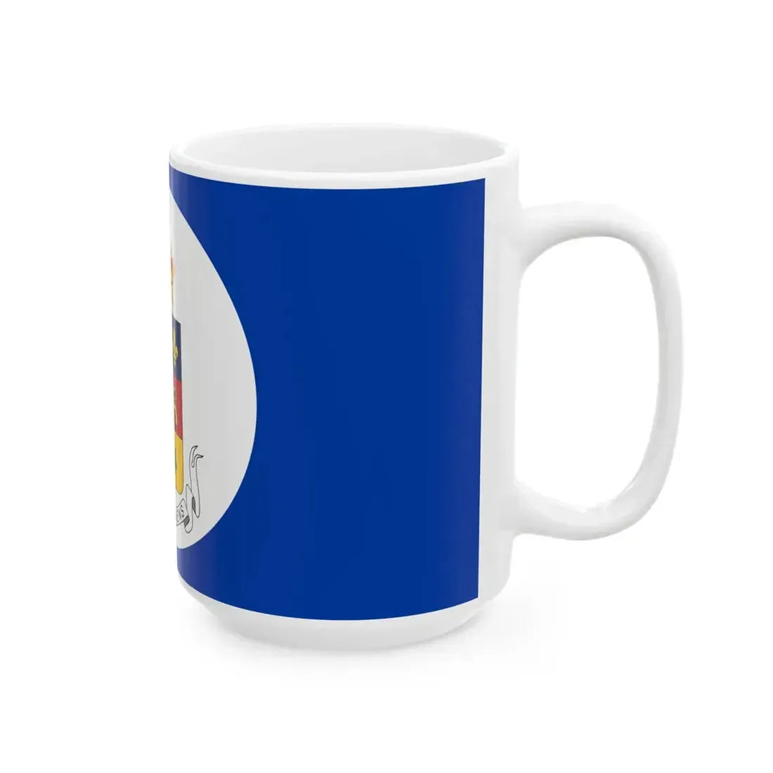 Flag of the Lieutenant-Governor of Quebec (Canada) White Coffee Mug - Go Mug Yourself