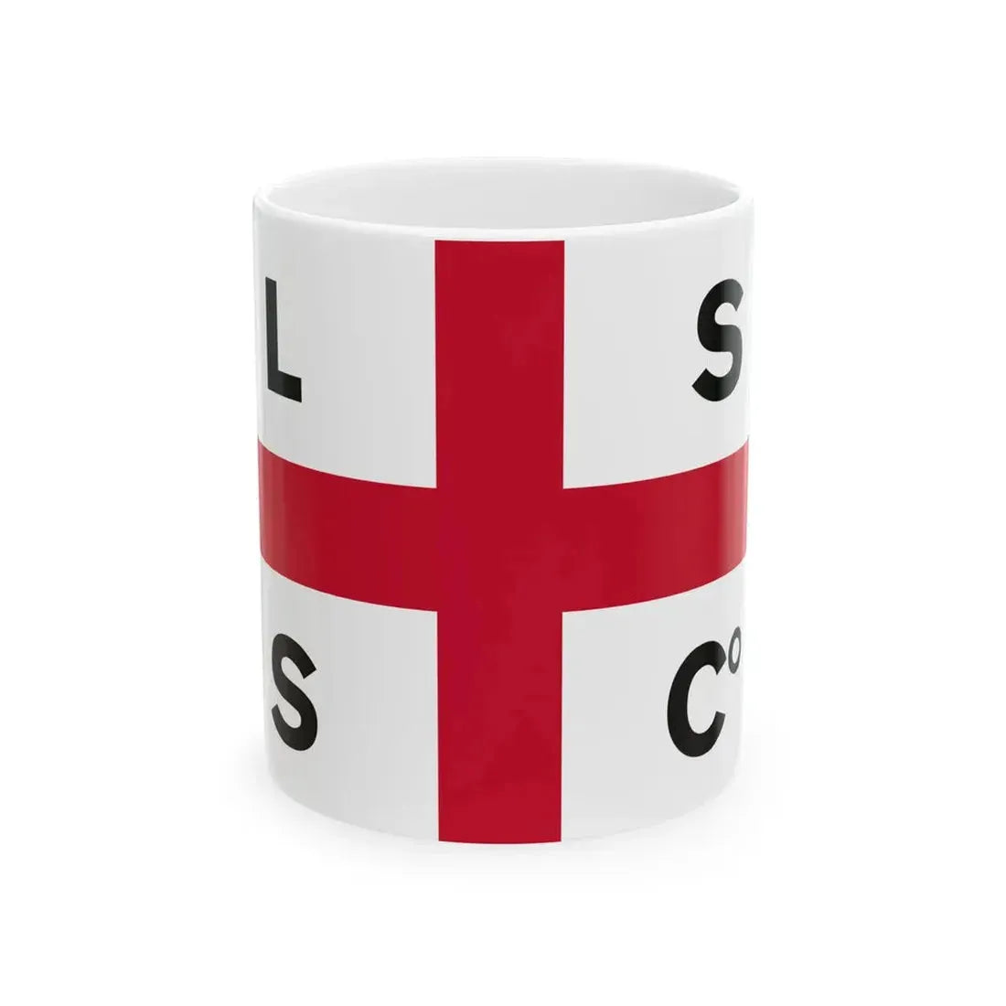 Flag of the Limerick Steamship Company (Ireland) White Coffee Mug 11oz - Go Mug Yourself