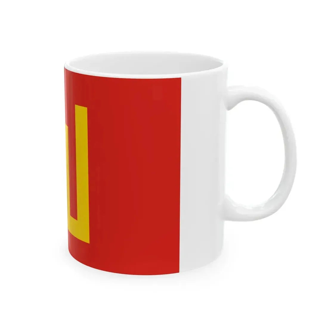 Flag of the Lithuanian Army (Lithuania) White Coffee Mug - Go Mug Yourself