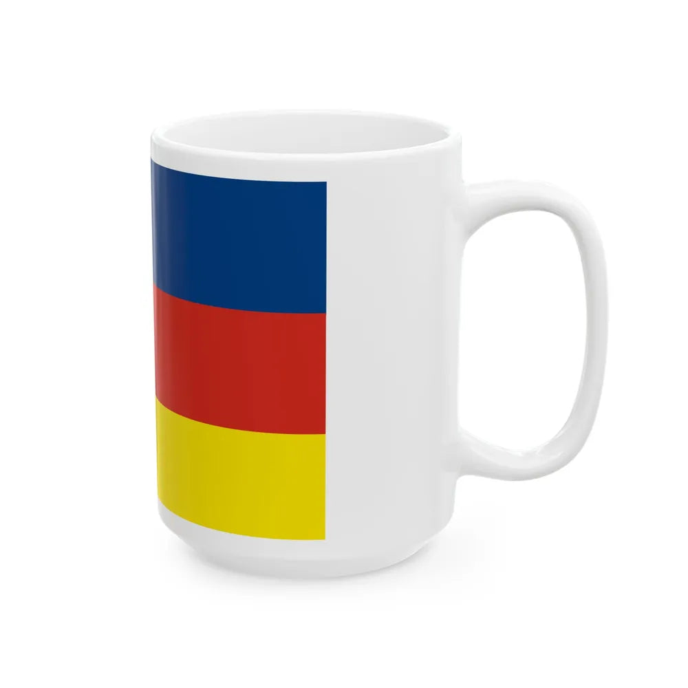 Flag of the Litoral Department (Bolivia) White Coffee Mug - Go Mug Yourself