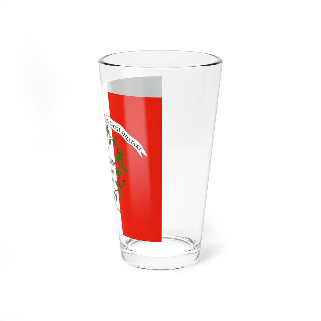 Flag of the Lombard Legion (Italy) Pint Glass 16oz - Go Mug Yourself