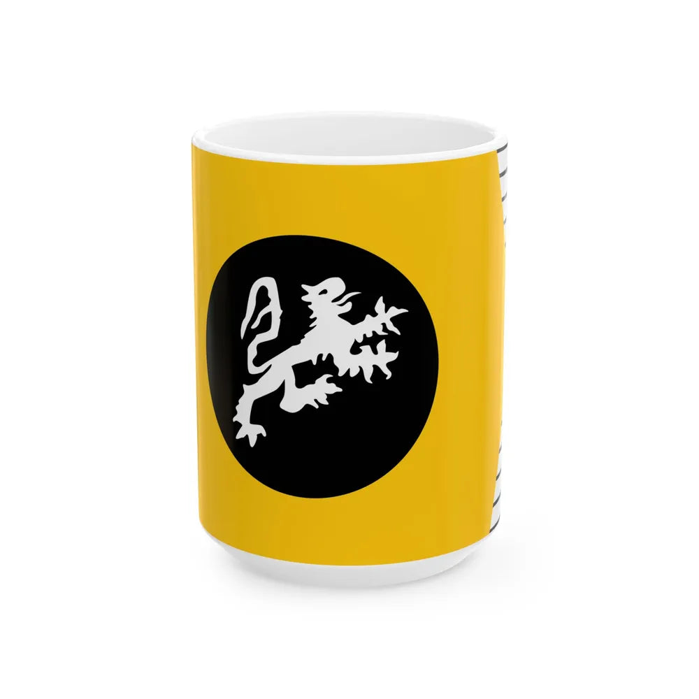 Flag of the Mamluk Sultanate Alexandria (Egypt) White Coffee Mug 15oz - Go Mug Yourself