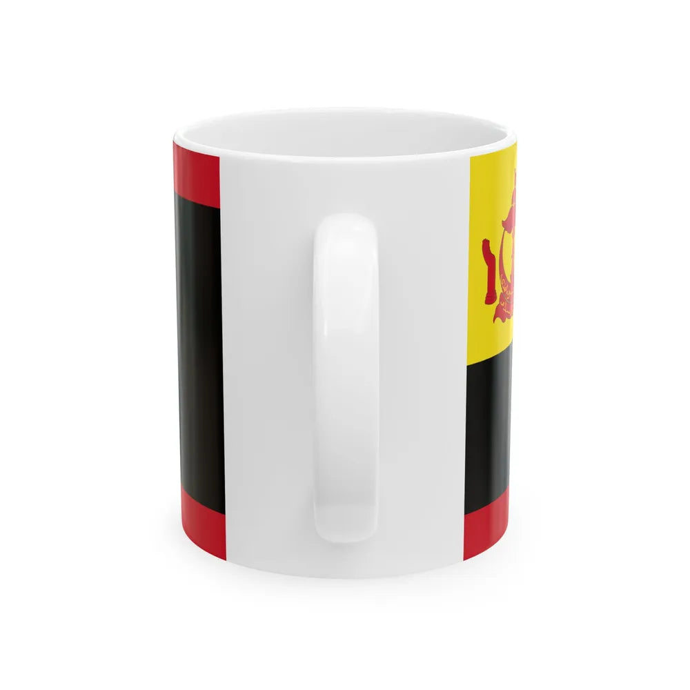 Flag of the Manteri Darat (Brunei) White Coffee Mug - Go Mug Yourself