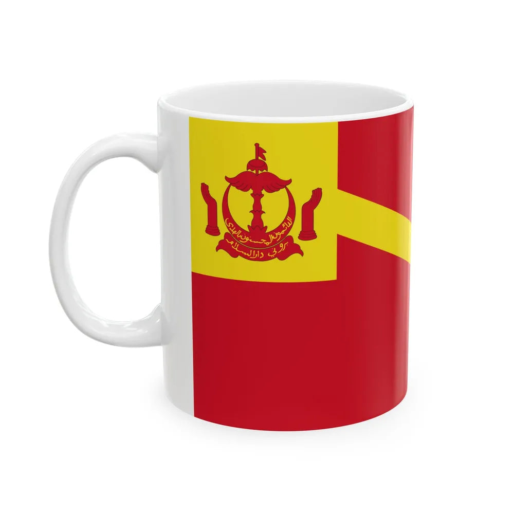 Flag of the Manteri Hulubalang (Brunei) White Coffee Mug - Go Mug Yourself