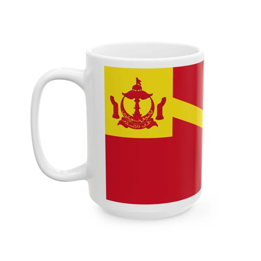 Flag of the Manteri Hulubalang (Brunei) White Coffee Mug - Go Mug Yourself