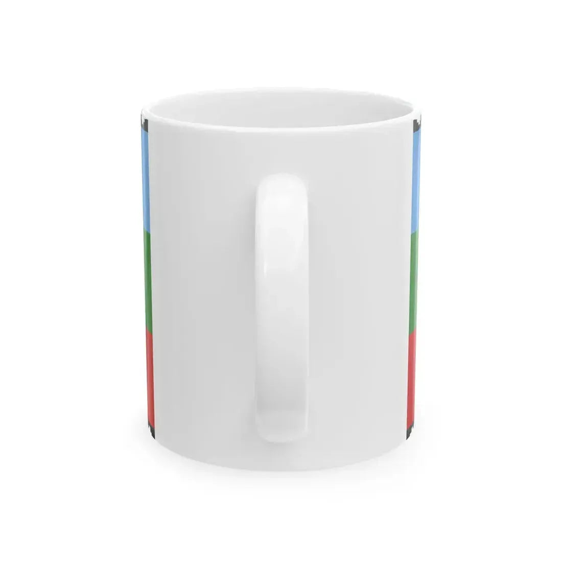 Flag of the Mapuches 1992 (Argentina) White Coffee Mug - Go Mug Yourself