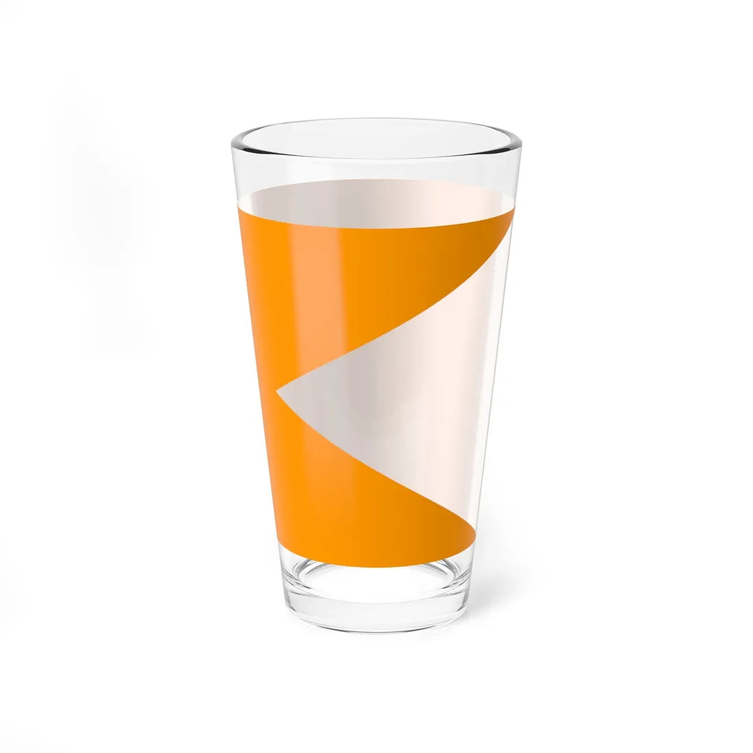 Flag of the Maratha Empire (India) Pint Glass 16oz - Go Mug Yourself