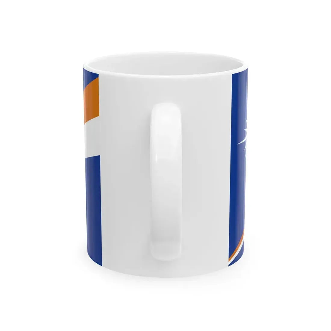 Flag of the Marshall Islands (Marshall Islands) White Coffee Mug - Go Mug Yourself