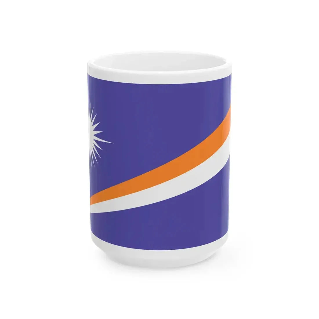 Flag of the Marshall Islands WFB 2000 (Marshall Islands) White Coffee Mug 15oz - Go Mug Yourself