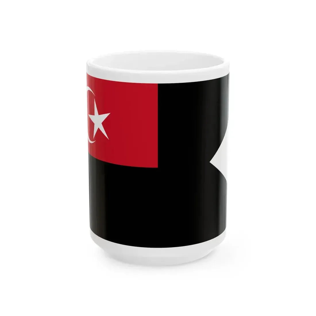 Flag of the Marshall of the Sultan of Johor (Malaysia) White Coffee Mug 15oz - Go Mug Yourself