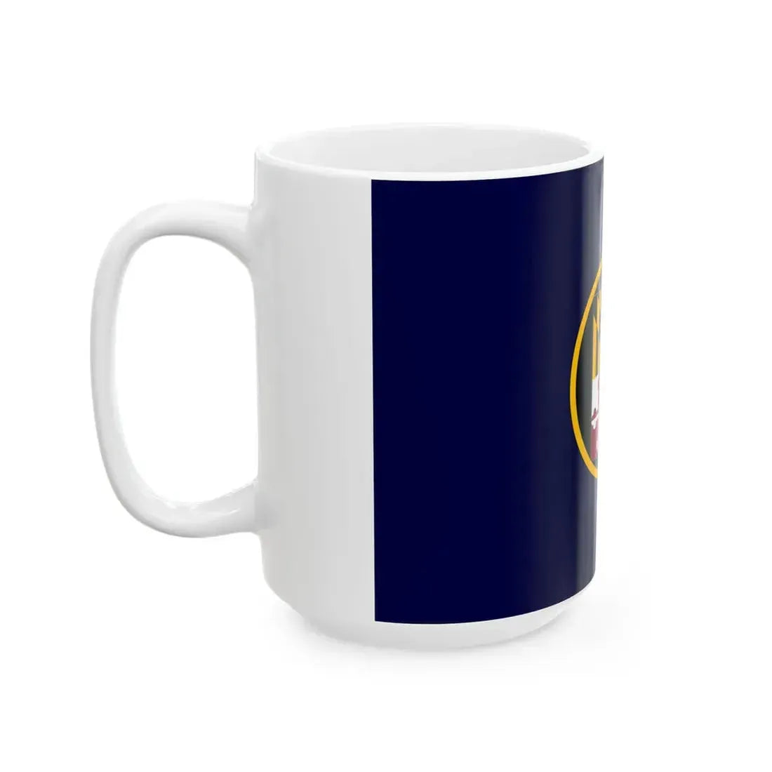 Flag of the Maryland National Guard (United States) White Coffee Mug - Go Mug Yourself