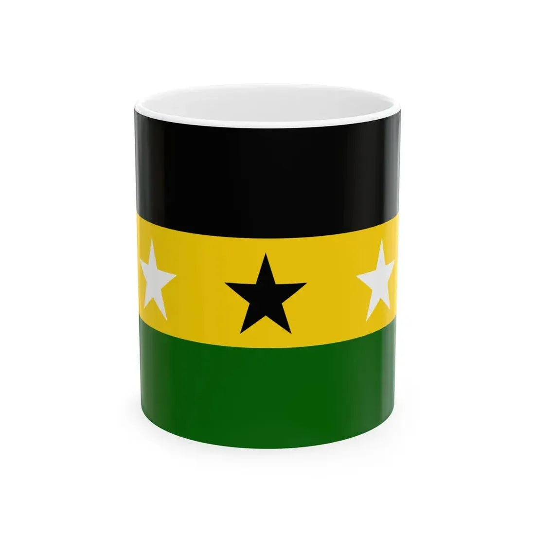 Flag of the Masalit (Chad) White Coffee Mug 11oz - Go Mug Yourself