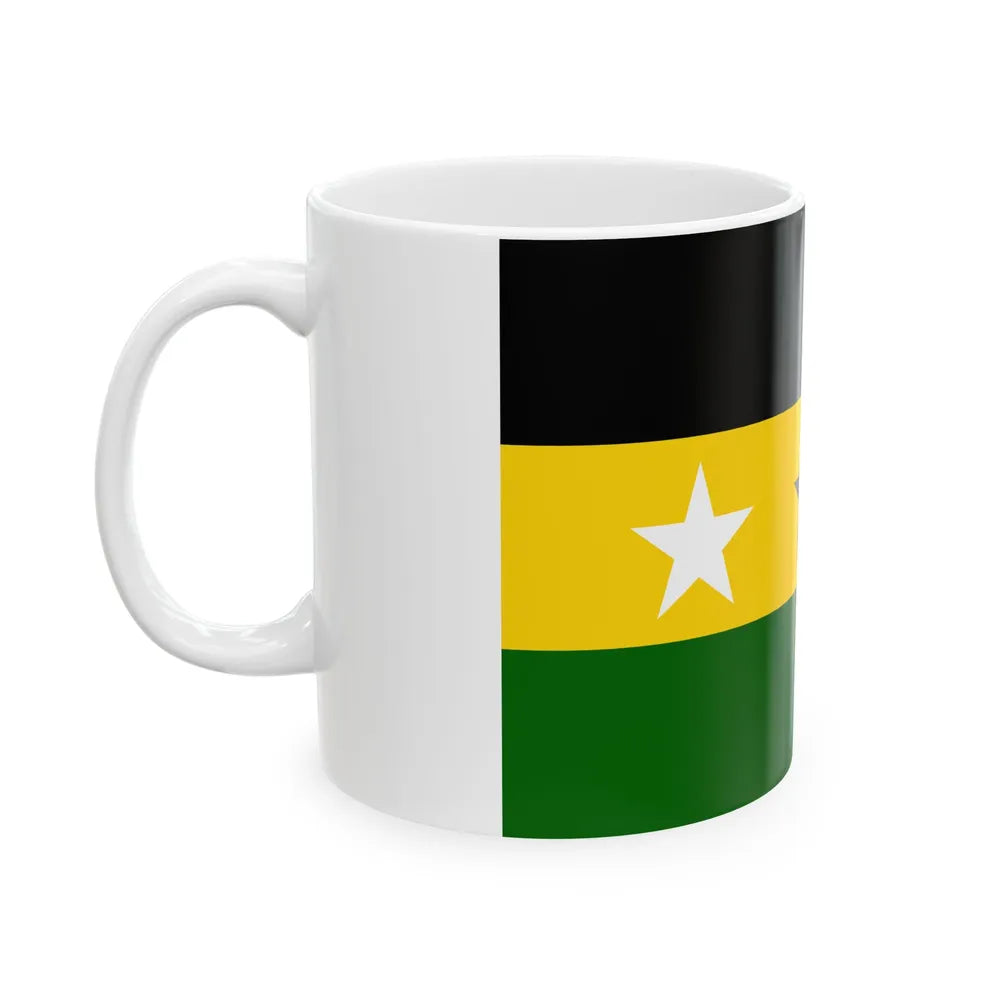 Flag of the Masalit (Chad) White Coffee Mug - Go Mug Yourself