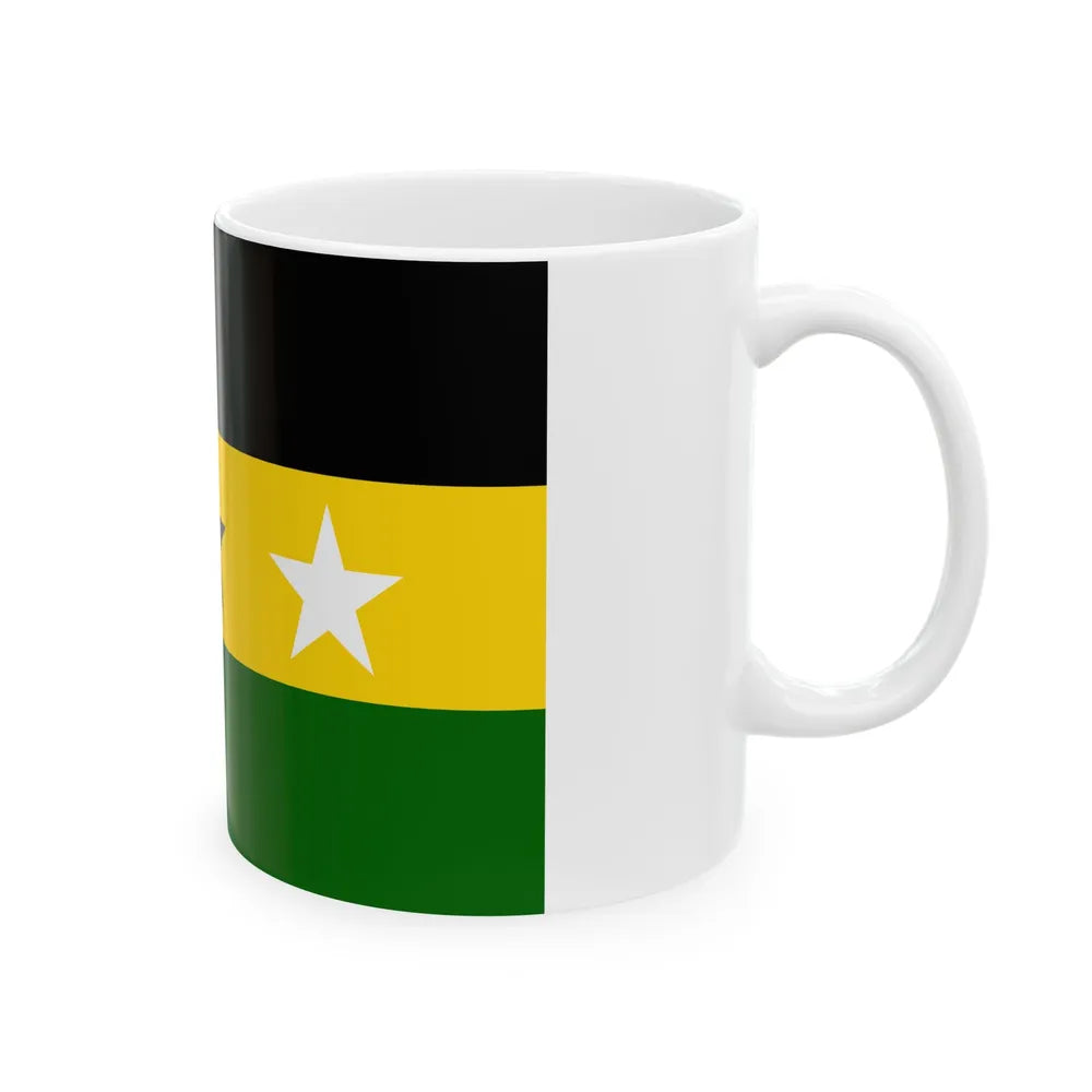 Flag of the Masalit (Chad) White Coffee Mug - Go Mug Yourself