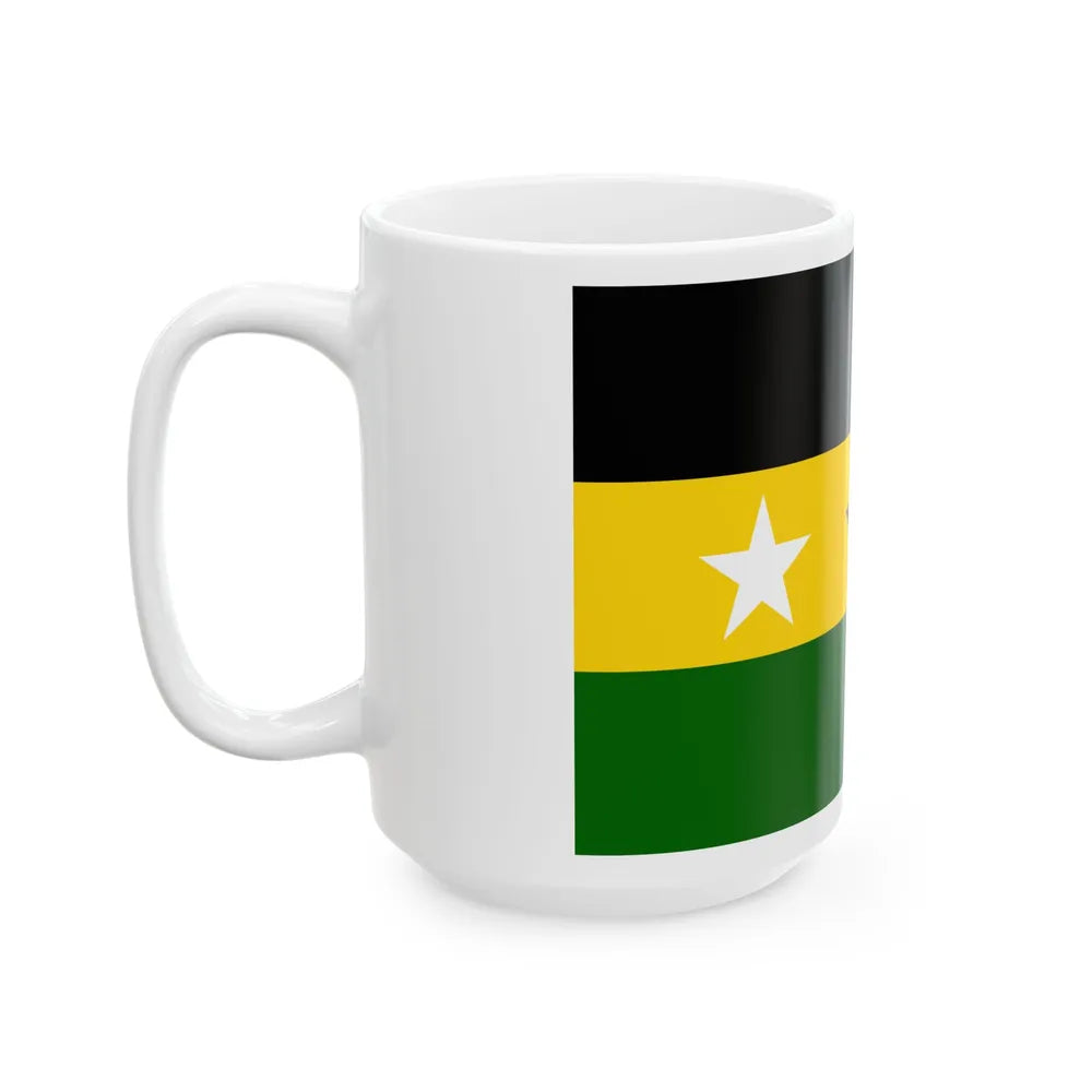 Flag of the Masalit (Chad) White Coffee Mug - Go Mug Yourself