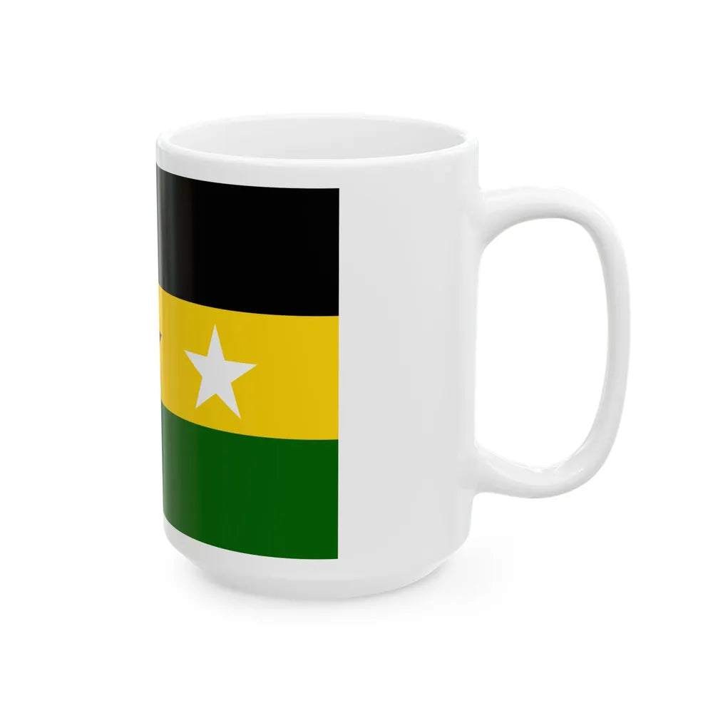 Flag of the Masalit (Chad) White Coffee Mug - Go Mug Yourself