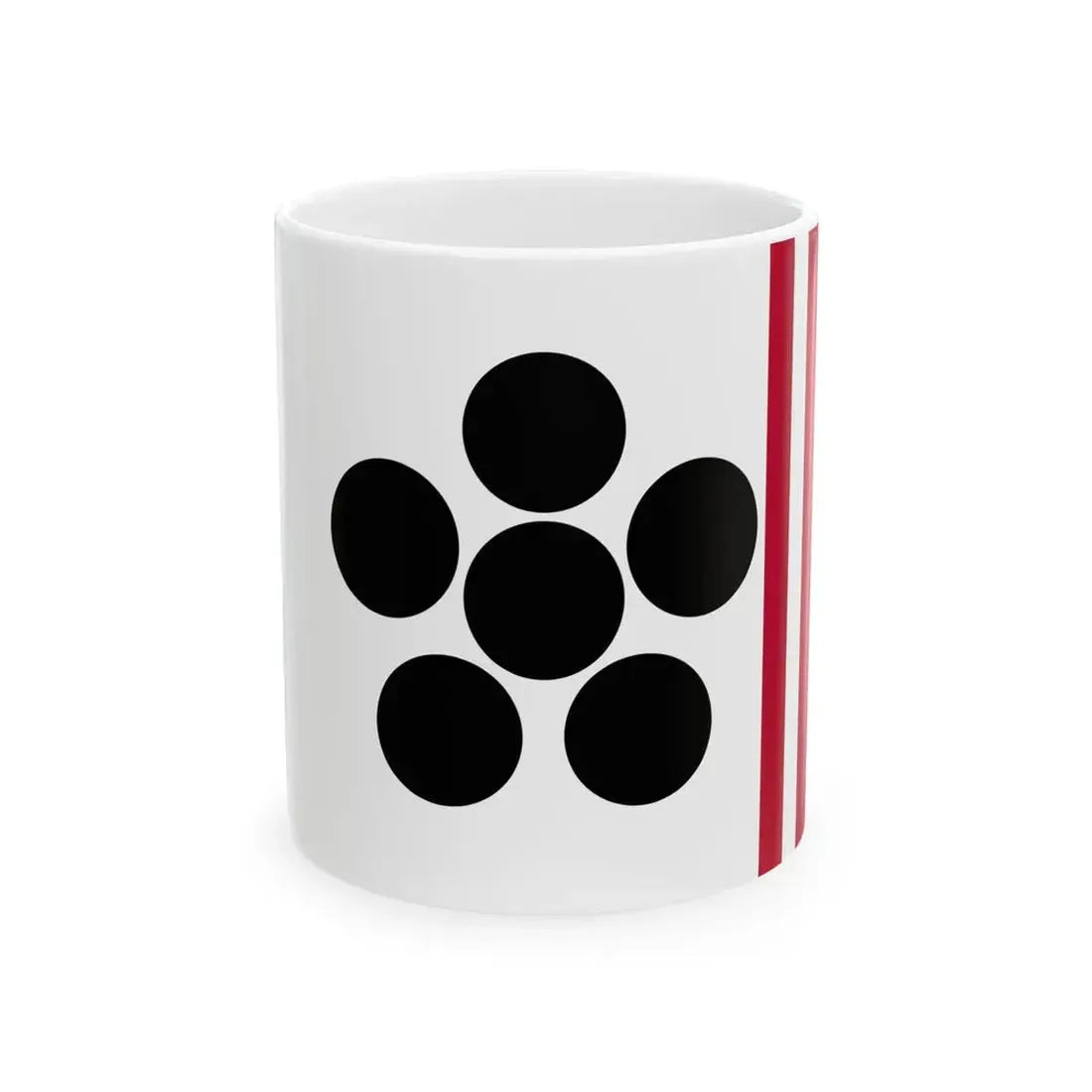 Flag of the Matsudaira Lords of Kuwana in Ise Province C (Japan) White Coffee Mug 11oz - Go Mug Yourself