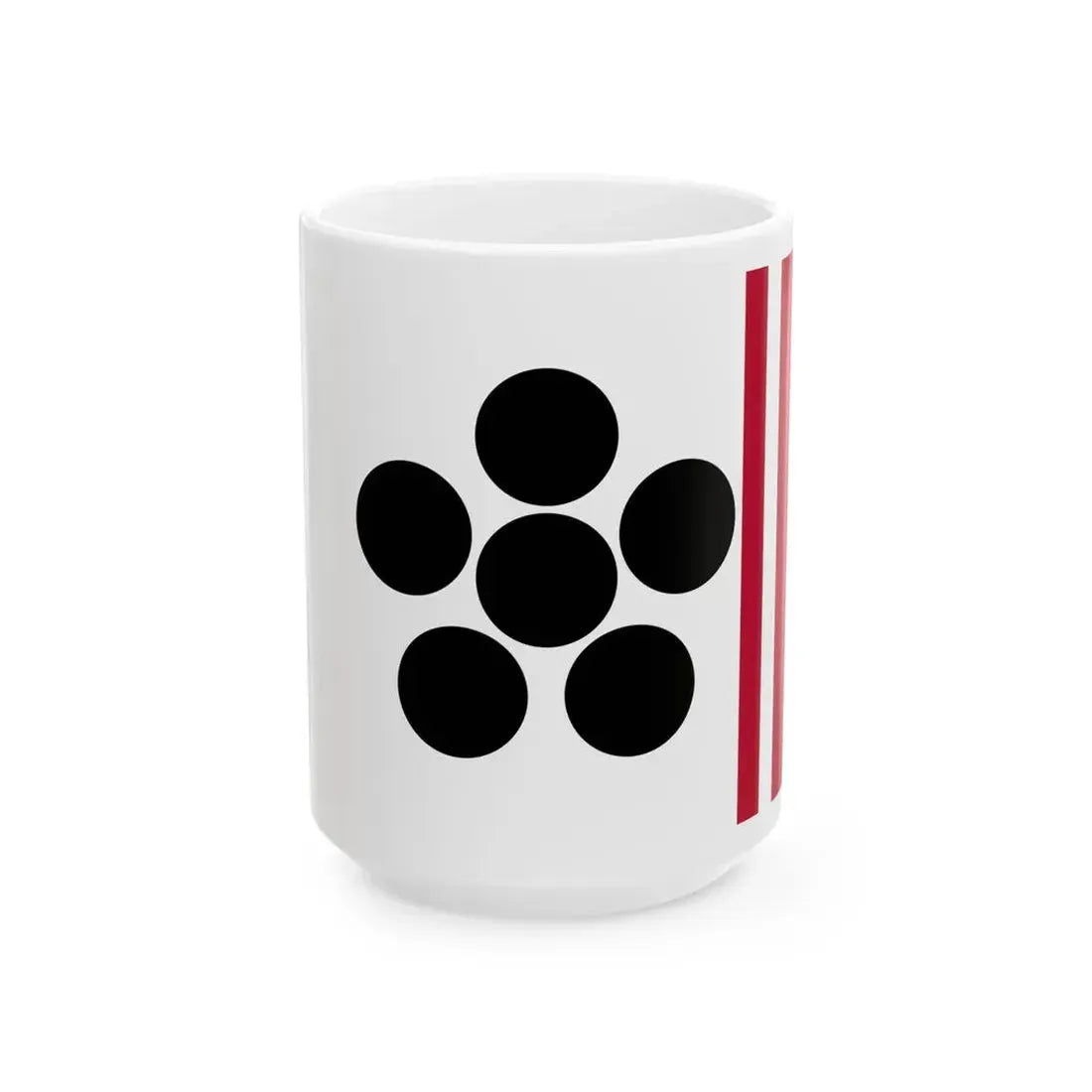 Flag of the Matsudaira Lords of Kuwana in Ise Province C (Japan) White Coffee Mug 15oz - Go Mug Yourself