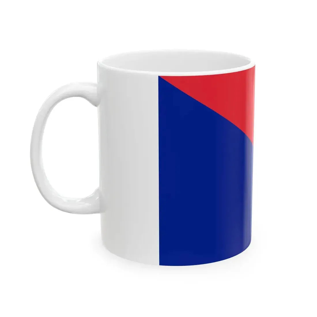 Flag of the Mayor of Paris (France) White Coffee Mug - Go Mug Yourself