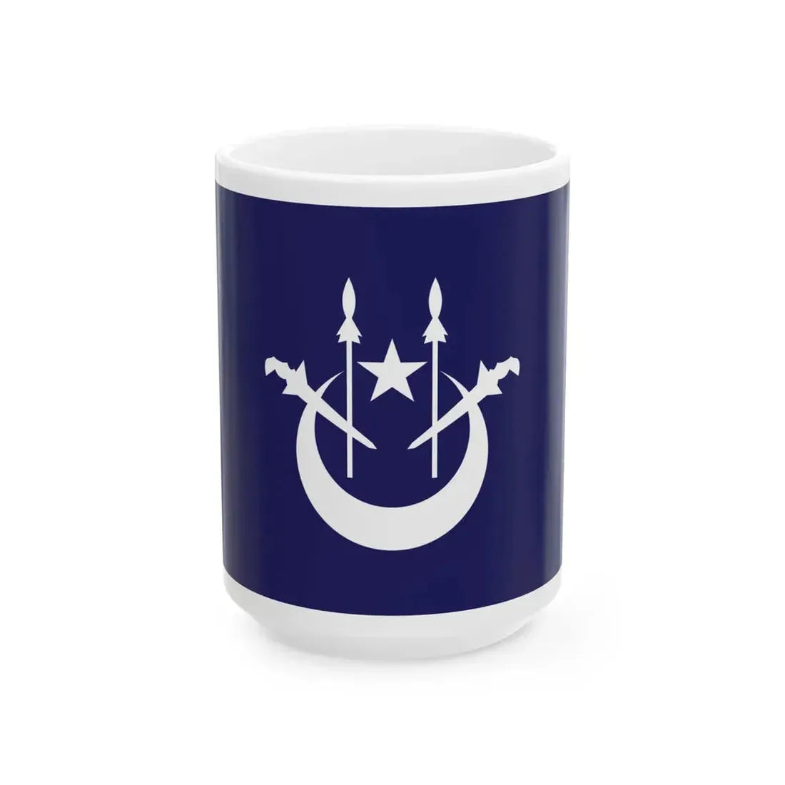 Flag of the Member the State Legislative Assembly of Kelantan (Malaysia) White Coffee Mug 15oz - Go Mug Yourself
