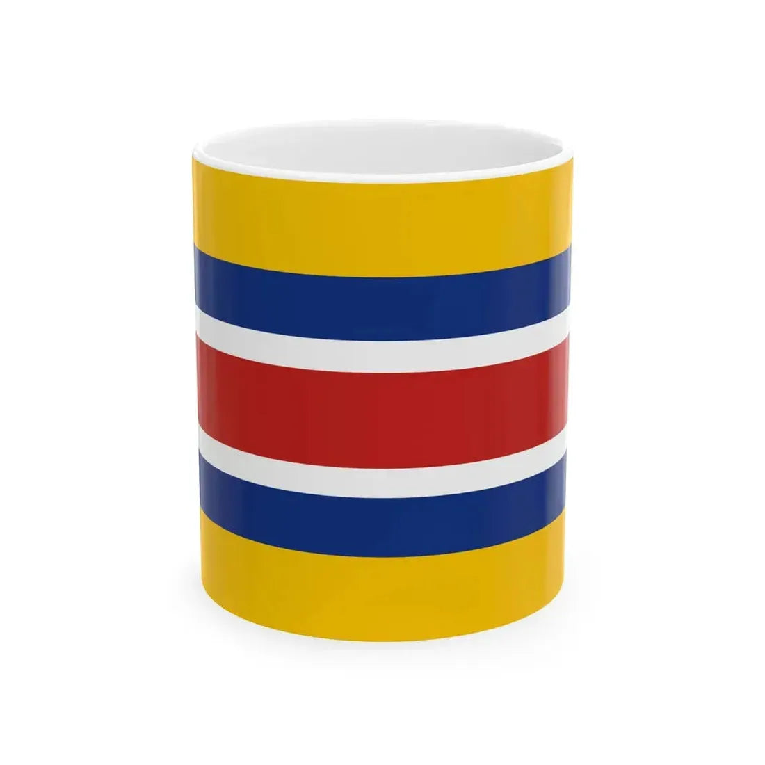 Flag of the Mengjiang (China) White Coffee Mug 11oz - Go Mug Yourself