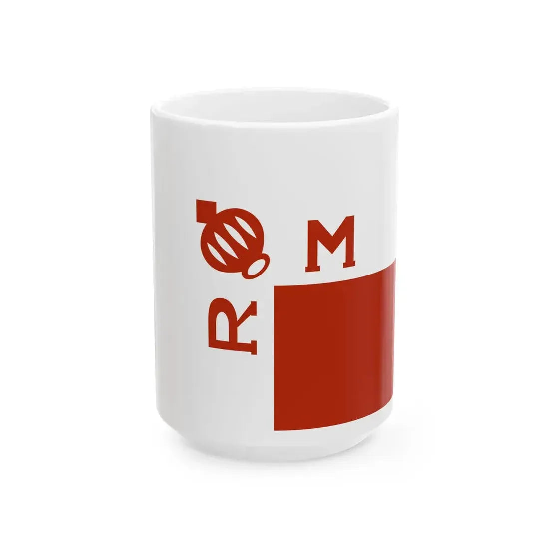 Flag of the Merina Kingdom (Madagascar) White Coffee Mug 15oz - Go Mug Yourself