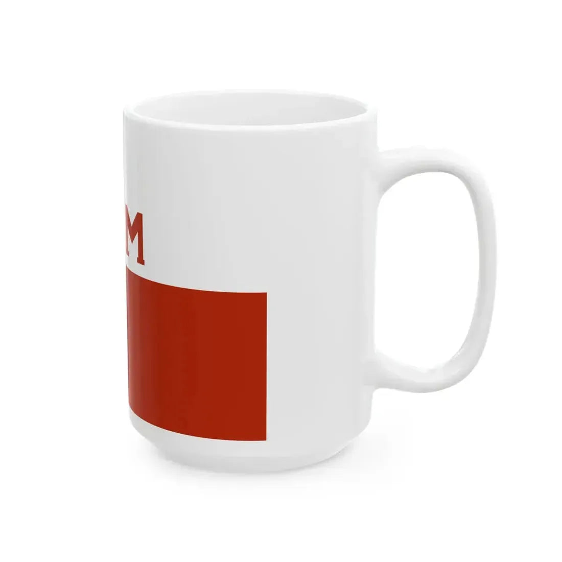 Flag of the Merina Kingdom (Madagascar) White Coffee Mug - Go Mug Yourself