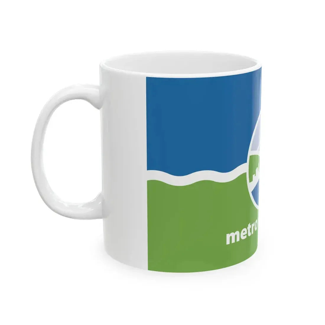 Flag of the Metro Vancouver Regional District (Canada) White Coffee Mug - Go Mug Yourself