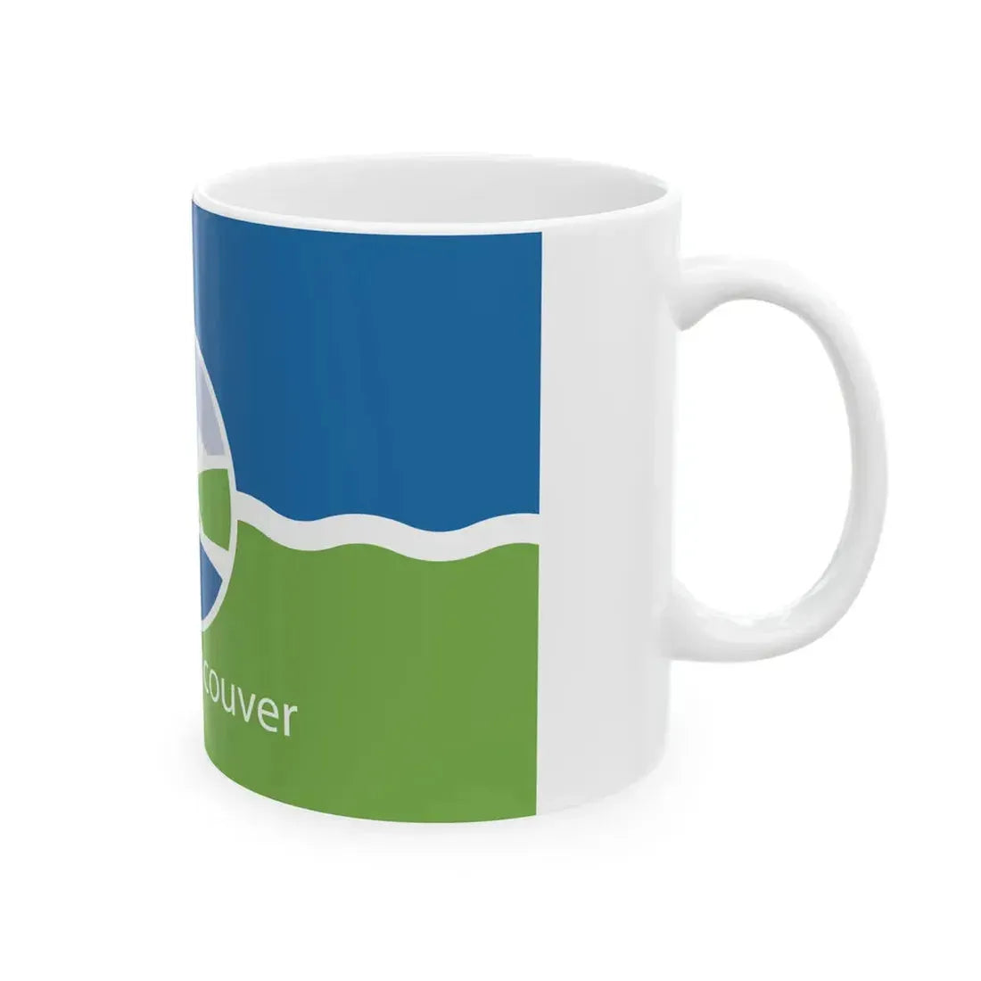 Flag of the Metro Vancouver Regional District (Canada) White Coffee Mug - Go Mug Yourself