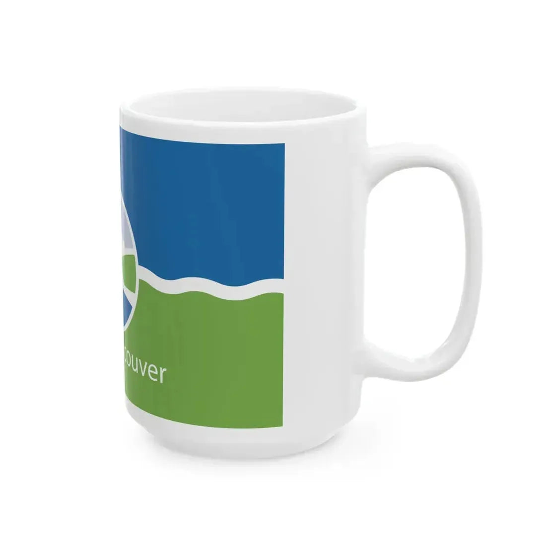Flag of the Metro Vancouver Regional District (Canada) White Coffee Mug - Go Mug Yourself