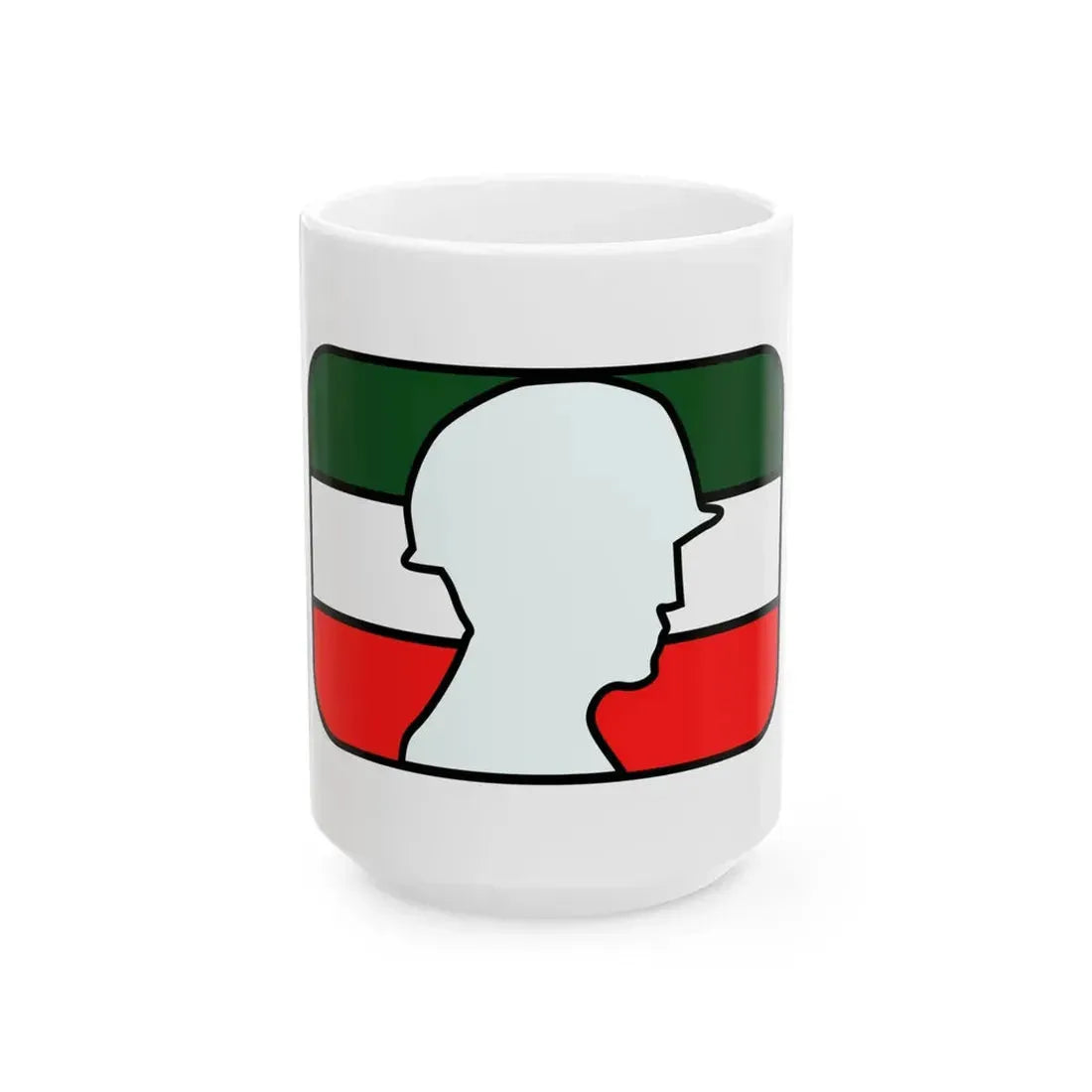 Flag of the Mexican Army (Mexico) White Coffee Mug 15oz - Go Mug Yourself