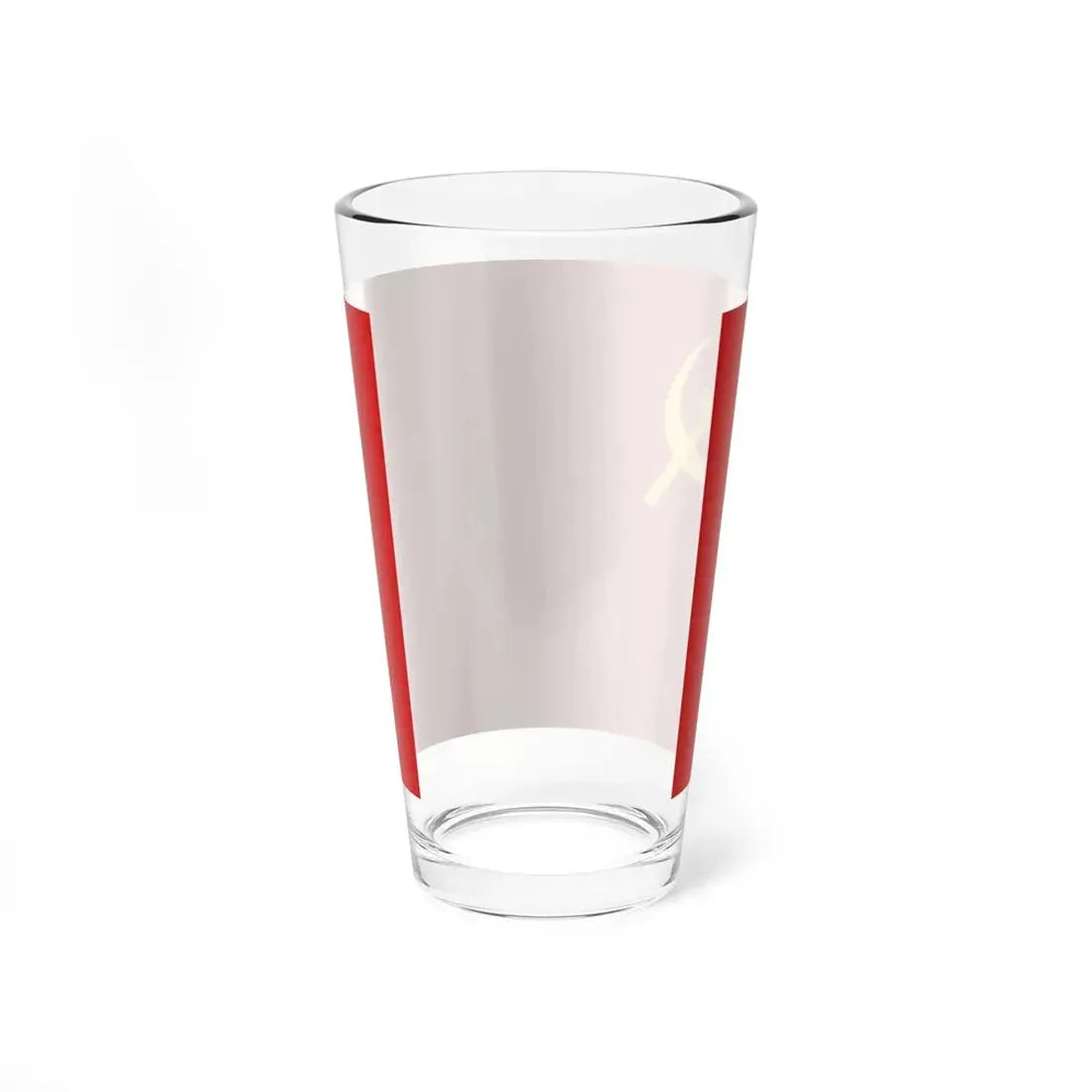 Flag of the Militarized Communist Party of Peru (Peru) Pint Glass 16oz - Go Mug Yourself