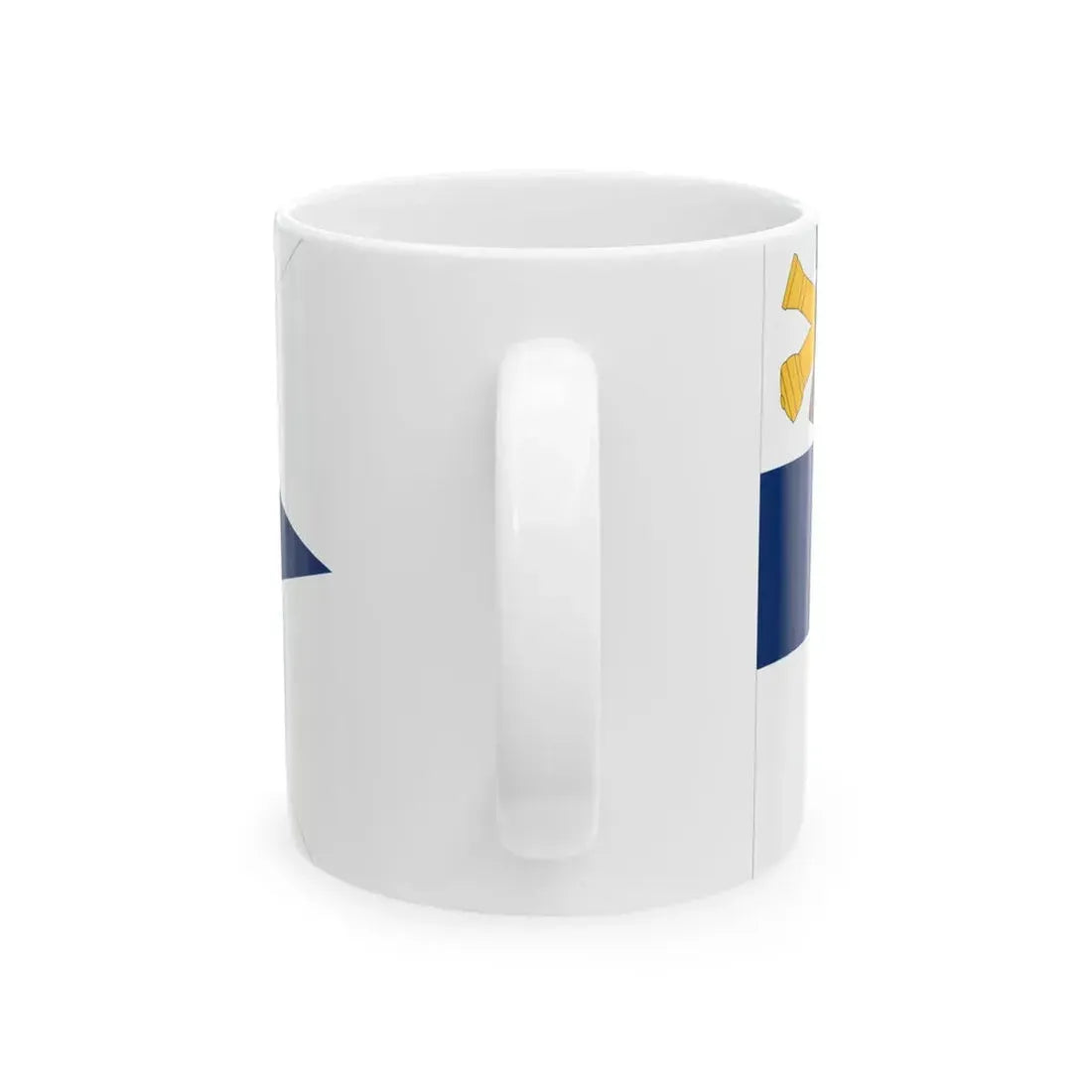 Flag of the Minister of Defence Finland (Finland) White Coffee Mug - Go Mug Yourself
