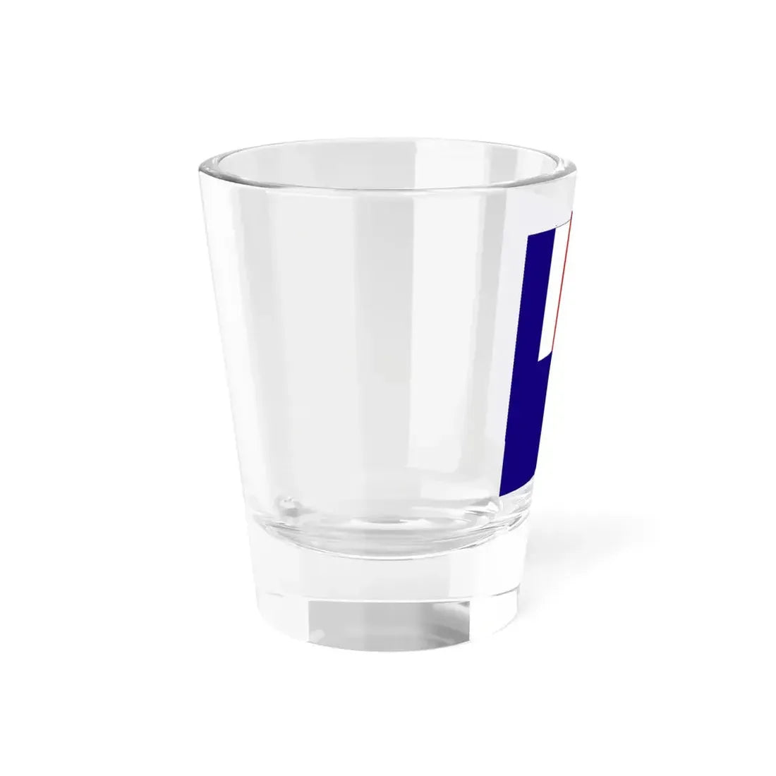 Flag of the Minister of Overseas France (France) Shot Glass 1.5oz - Go Mug Yourself