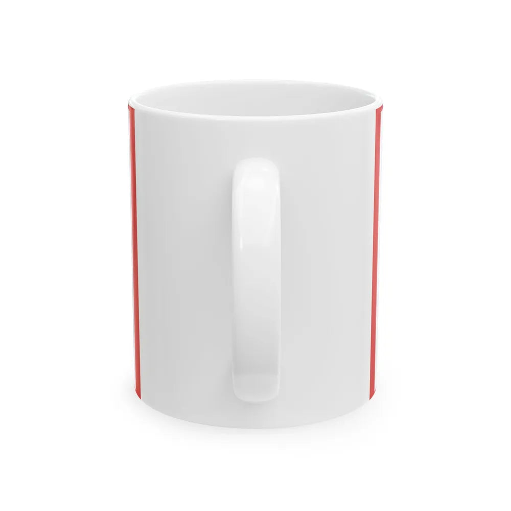 Flag of the Minister of the Revolutionary Armed Forces of Cuba (Cuba) White Coffee Mug - Go Mug Yourself
