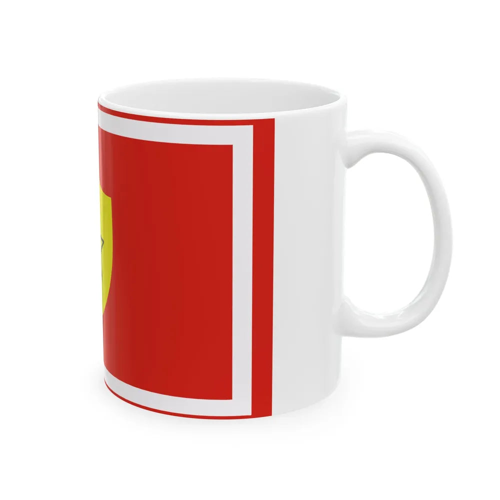 Flag of the Minister of the Revolutionary Armed Forces of Cuba (Cuba) White Coffee Mug - Go Mug Yourself