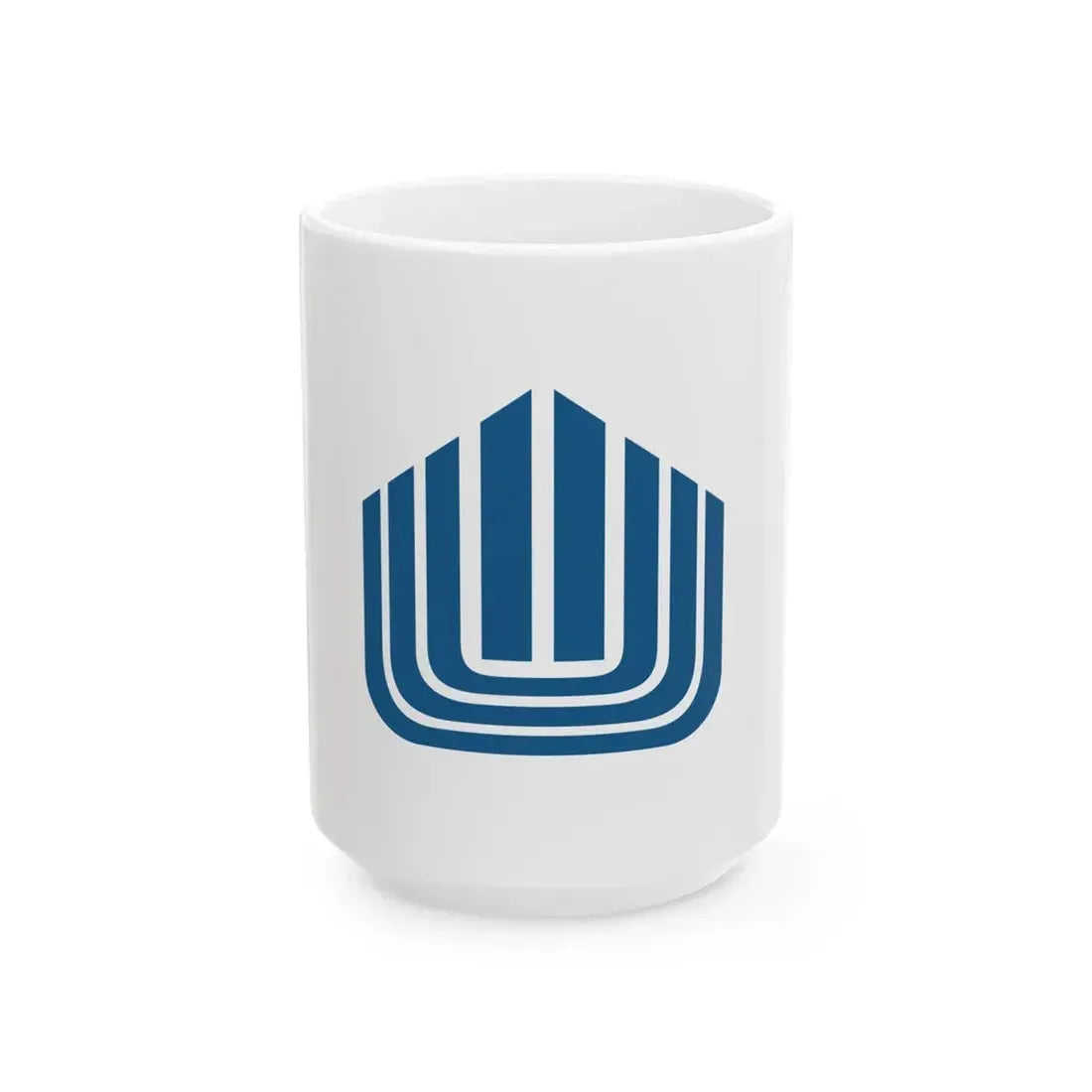 Flag of the Ministry of Defense Israel (Israel) White Coffee Mug 15oz - Go Mug Yourself