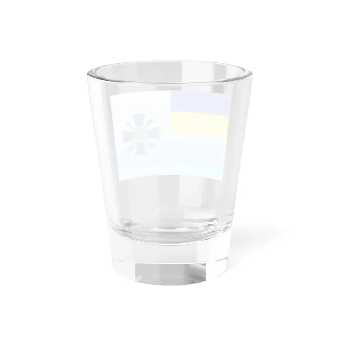 Flag of the Ministry of Information Policy of Ukraine (Ukraine) Shot Glass 1.5oz - Go Mug Yourself