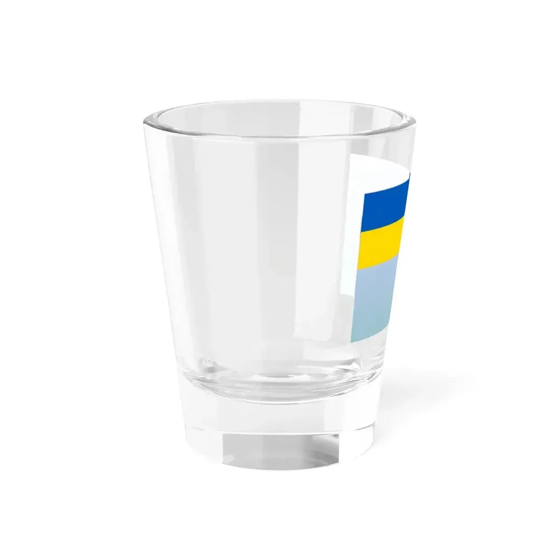 Flag of the Ministry of Information Policy of Ukraine (Ukraine) Shot Glass 1.5oz - Go Mug Yourself