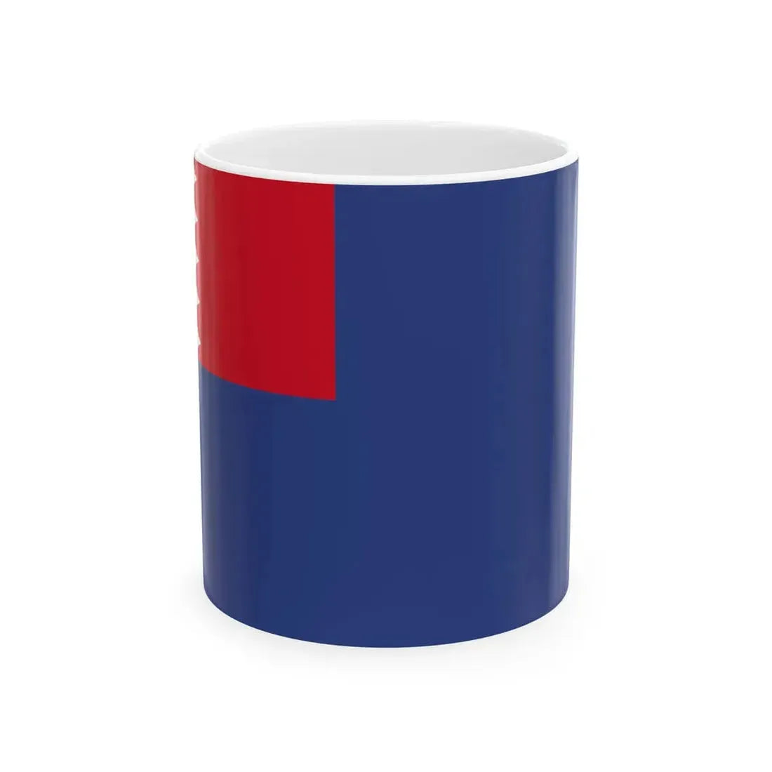 Flag of the Ministry of Interior of Bahrain (Bahrain) White Coffee Mug 11oz - Go Mug Yourself
