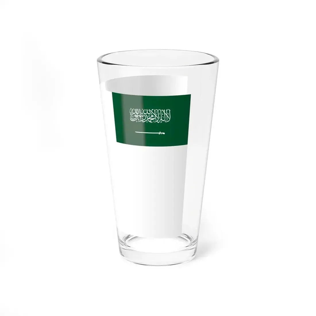 Flag of the Ministry of Interior of Saudi Arabia (Saudi Arabia) Pint Glass 16oz - Go Mug Yourself