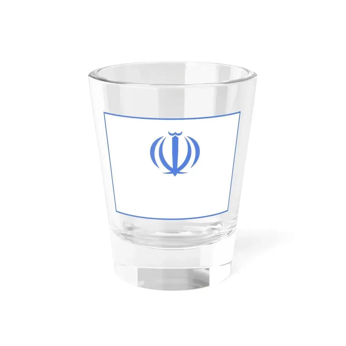 Flag of the Ministry of Roads and Urban Development Iran (Iran) Shot Glass 1.5oz 1.5oz - Go Mug Yourself