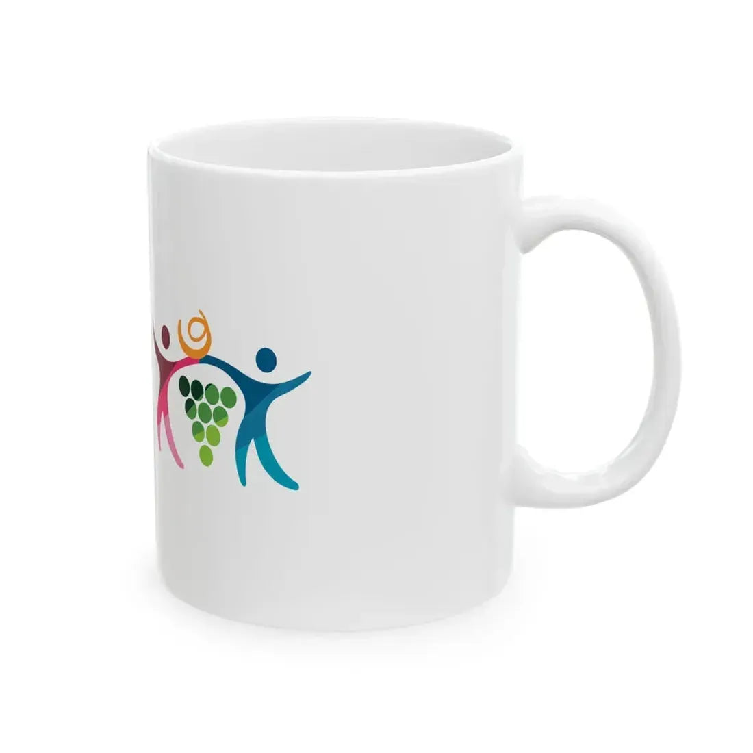 Flag of the Ministry of Tourism Israel (Israel) White Coffee Mug - Go Mug Yourself