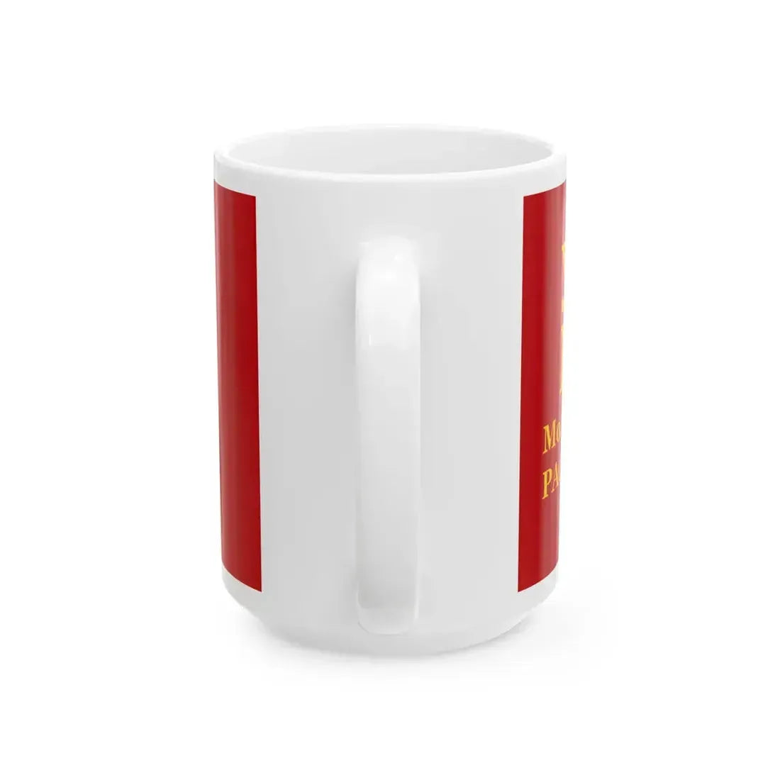 Flag of the Moldavian ASSR (Moldova) White Coffee Mug - Go Mug Yourself
